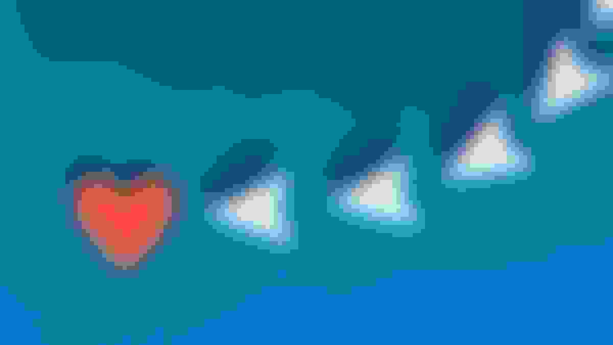 heart with arrows, indicating the precision of robotic mitral valve repair