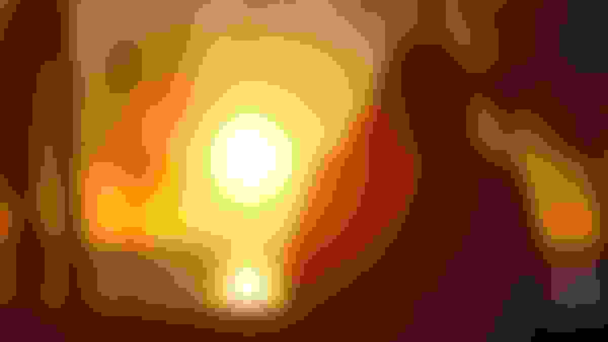 woman with seasonal affective disorder (SAD) looking at the sun, as possible light therapy