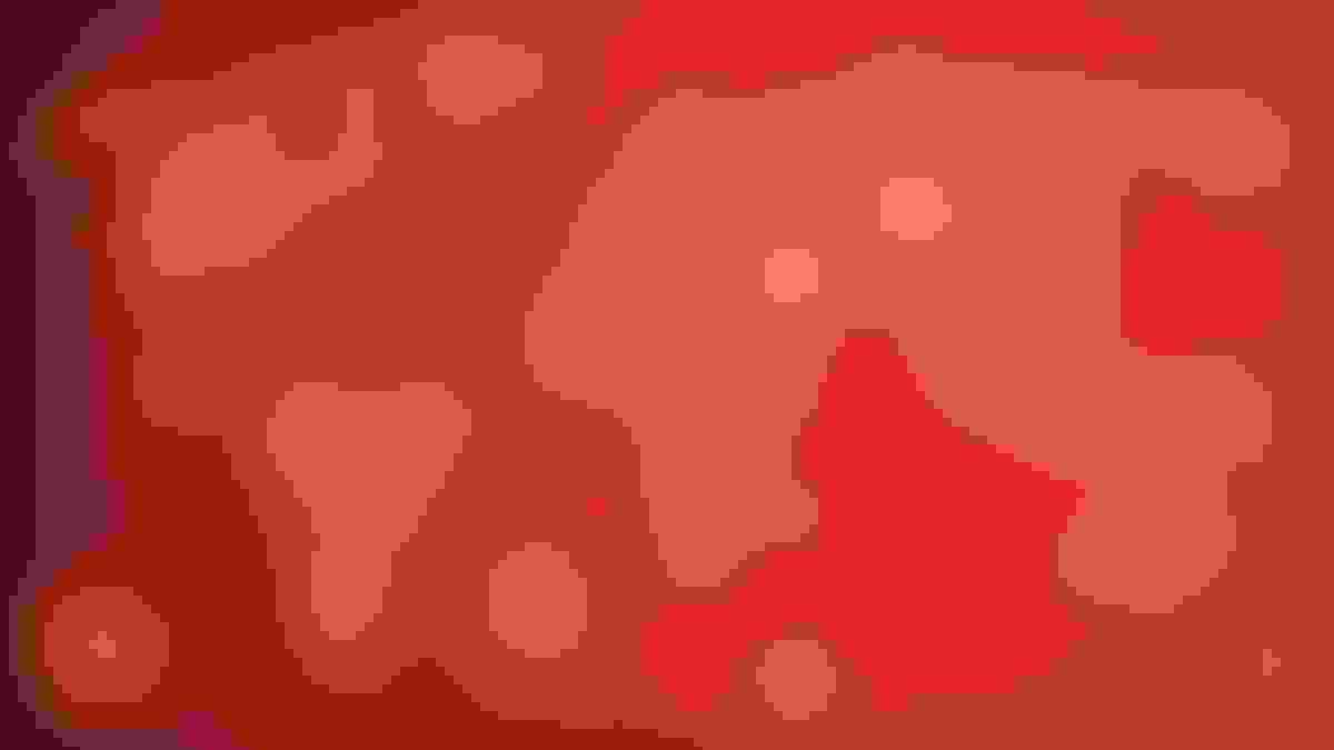 map of potential COVID-19 spread