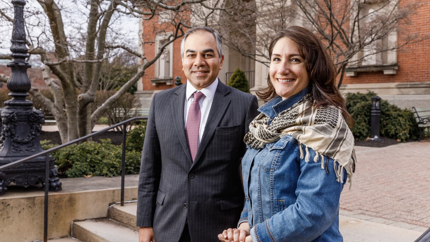 Donna DeCrescenzo - patient/living donor with Sanjay Kulkarni, MD