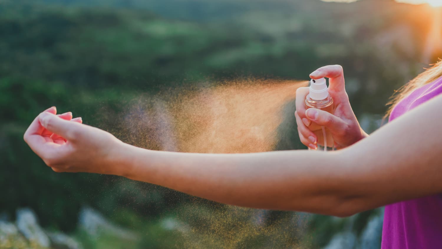 bug-spray to keep away mosquitoes carrying Malaria