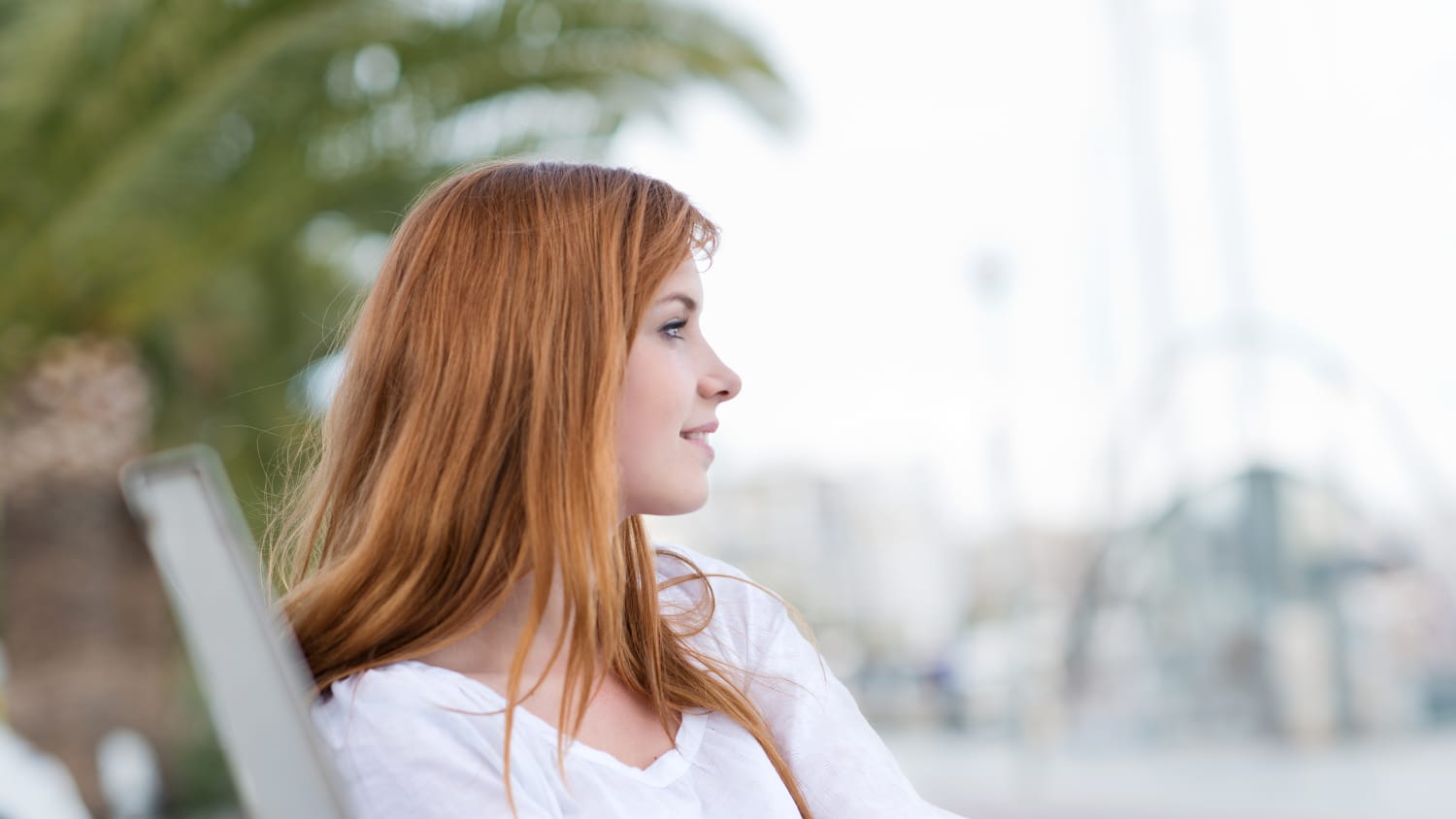 A young woman, possibly an egg donor