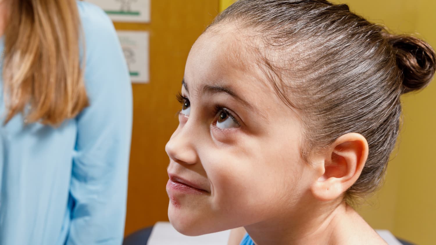 portrait of a young patient