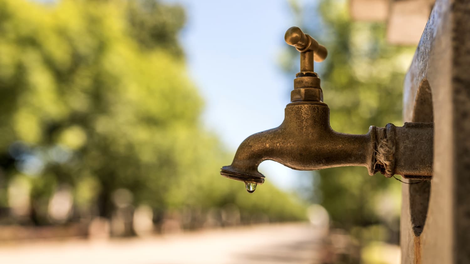 leaky faucet meant to symbolize common urination problems