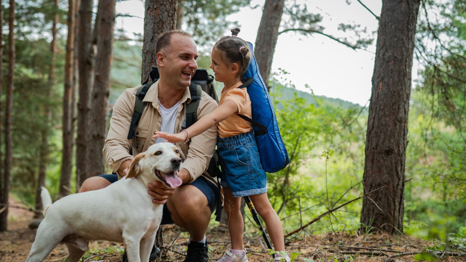 father with Cerebral Venous Sinus Thrombosis (CVST) plays outside