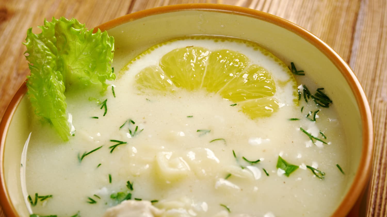 Lemon Egg Drop Soup
