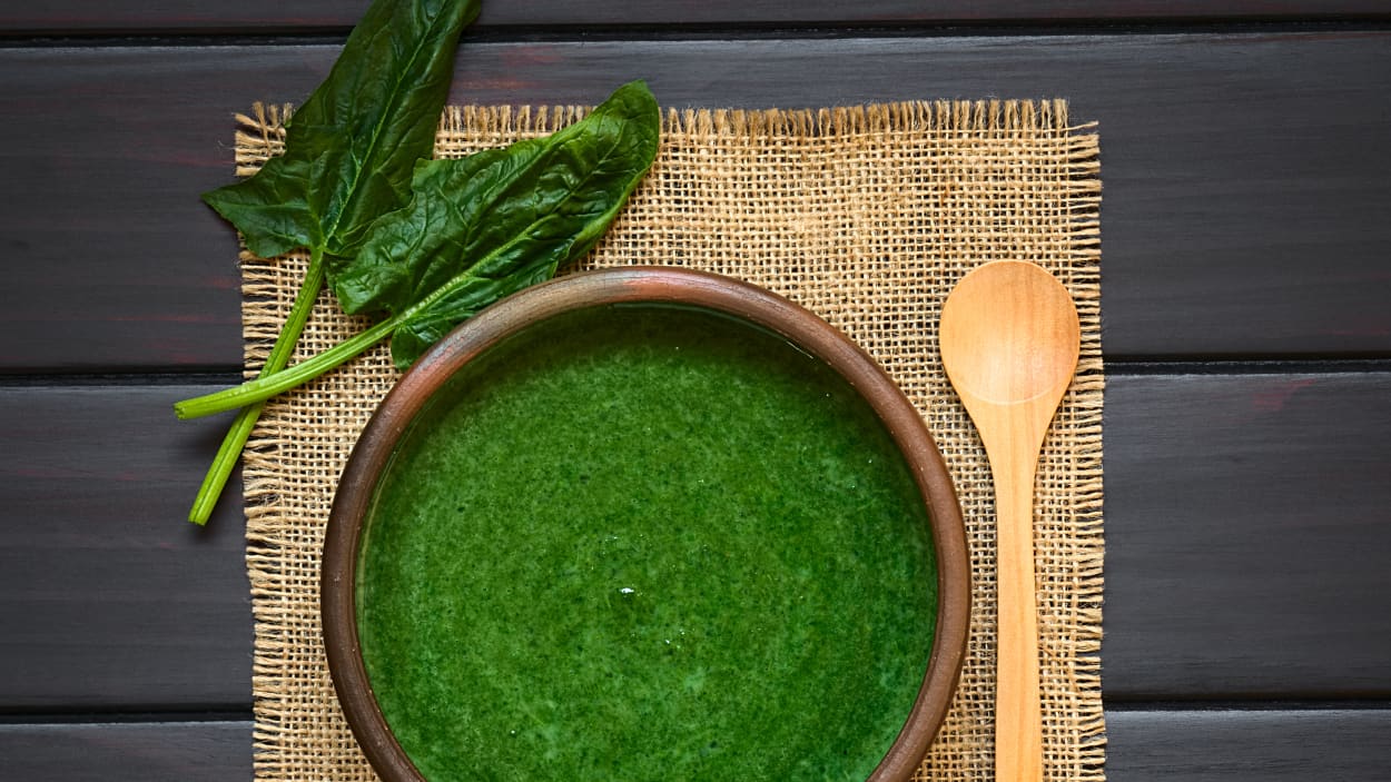 Cream of Spinach Soup