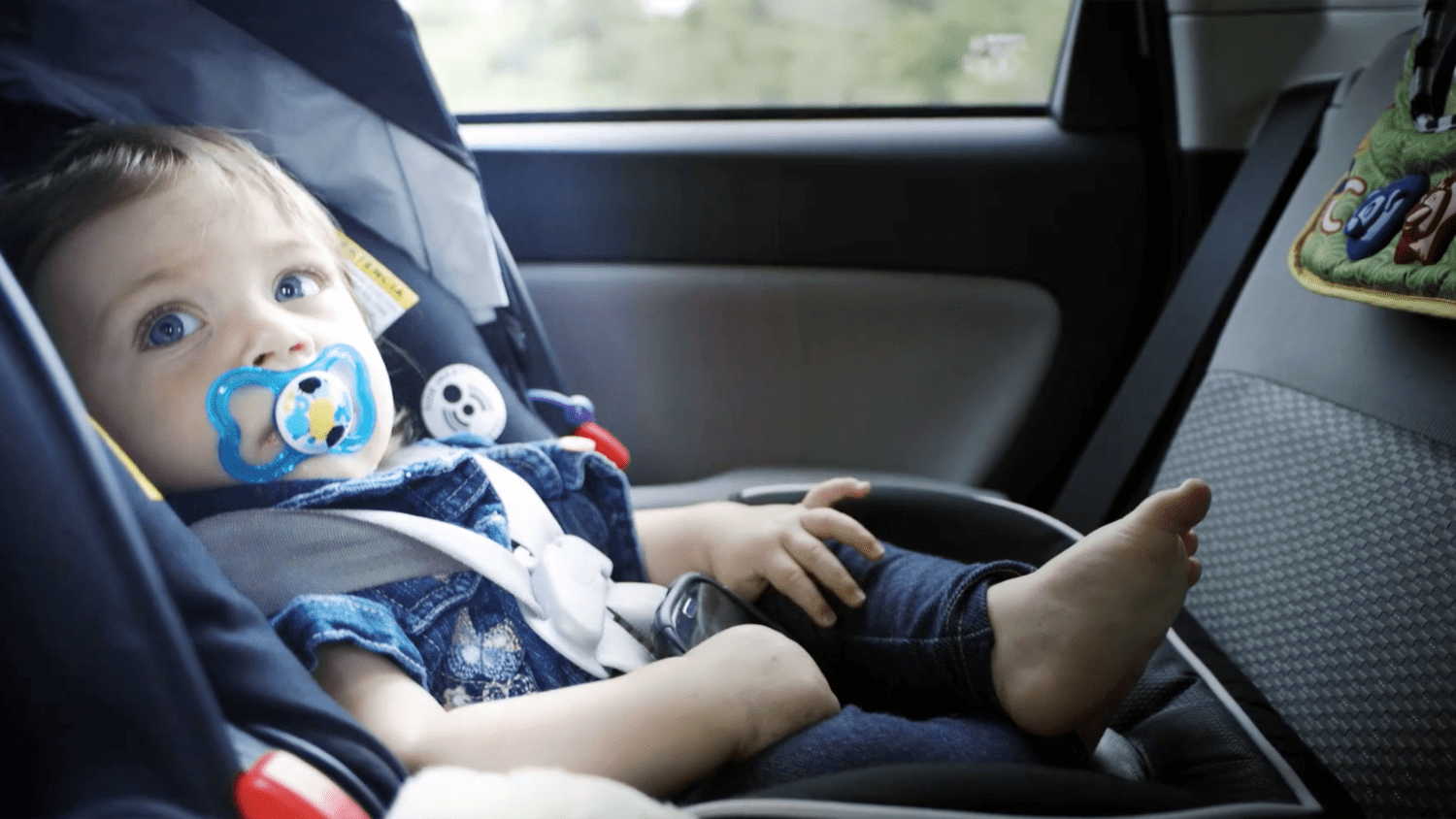 Baby in car seat