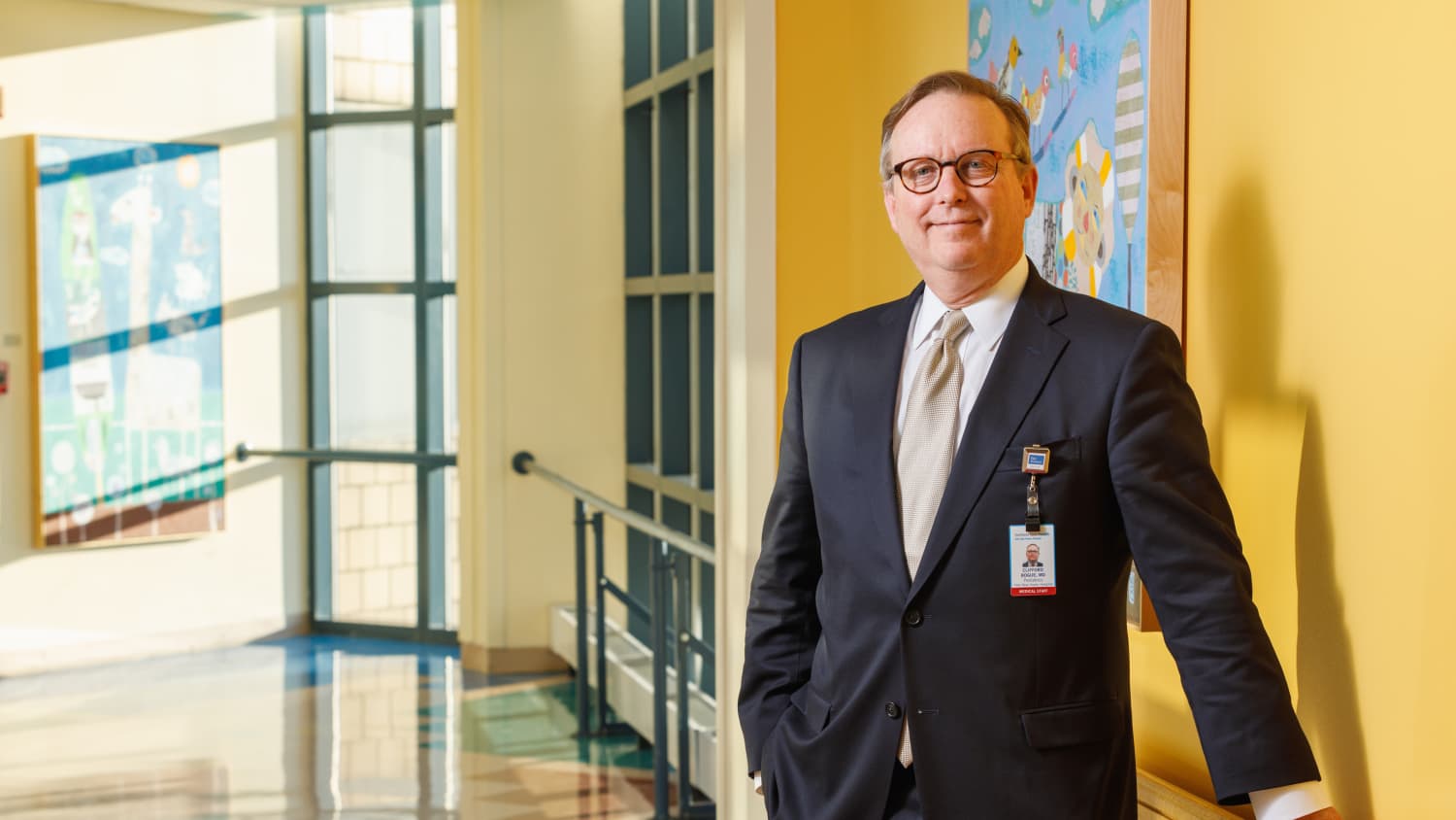 Clifford Bogue, MD, chair of pediatrics for Yale Medicine