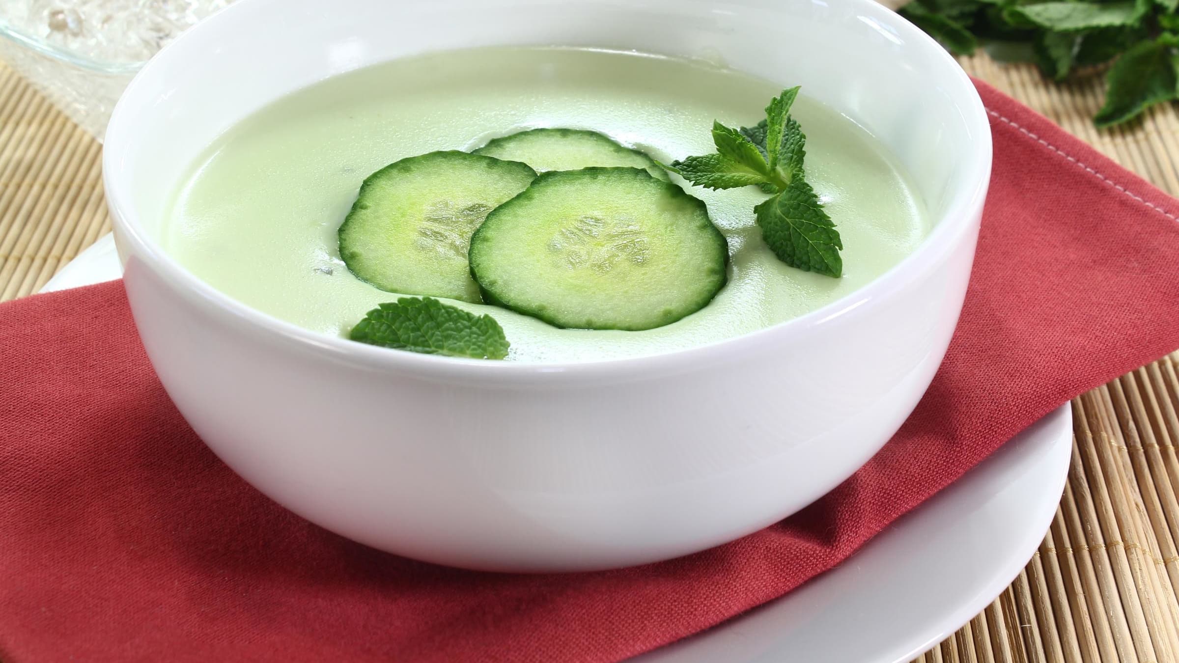 Cucumber soup
