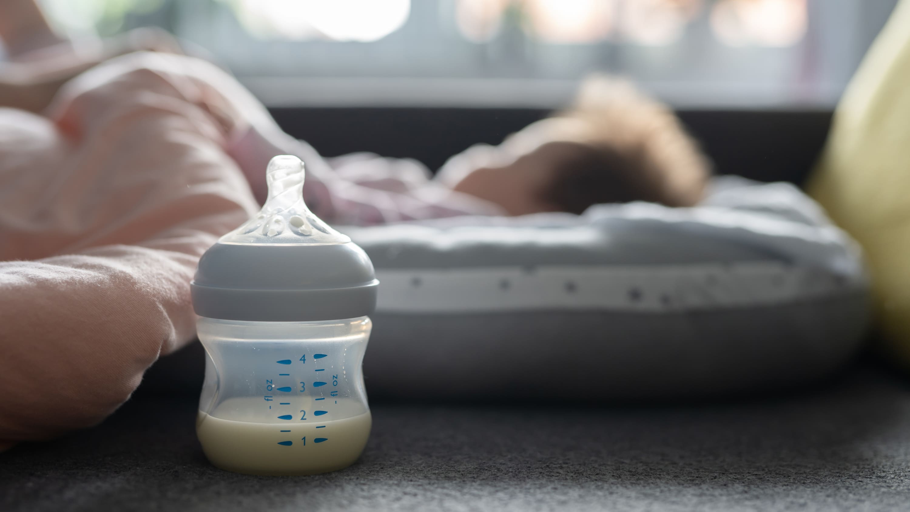 baby formula in bottle