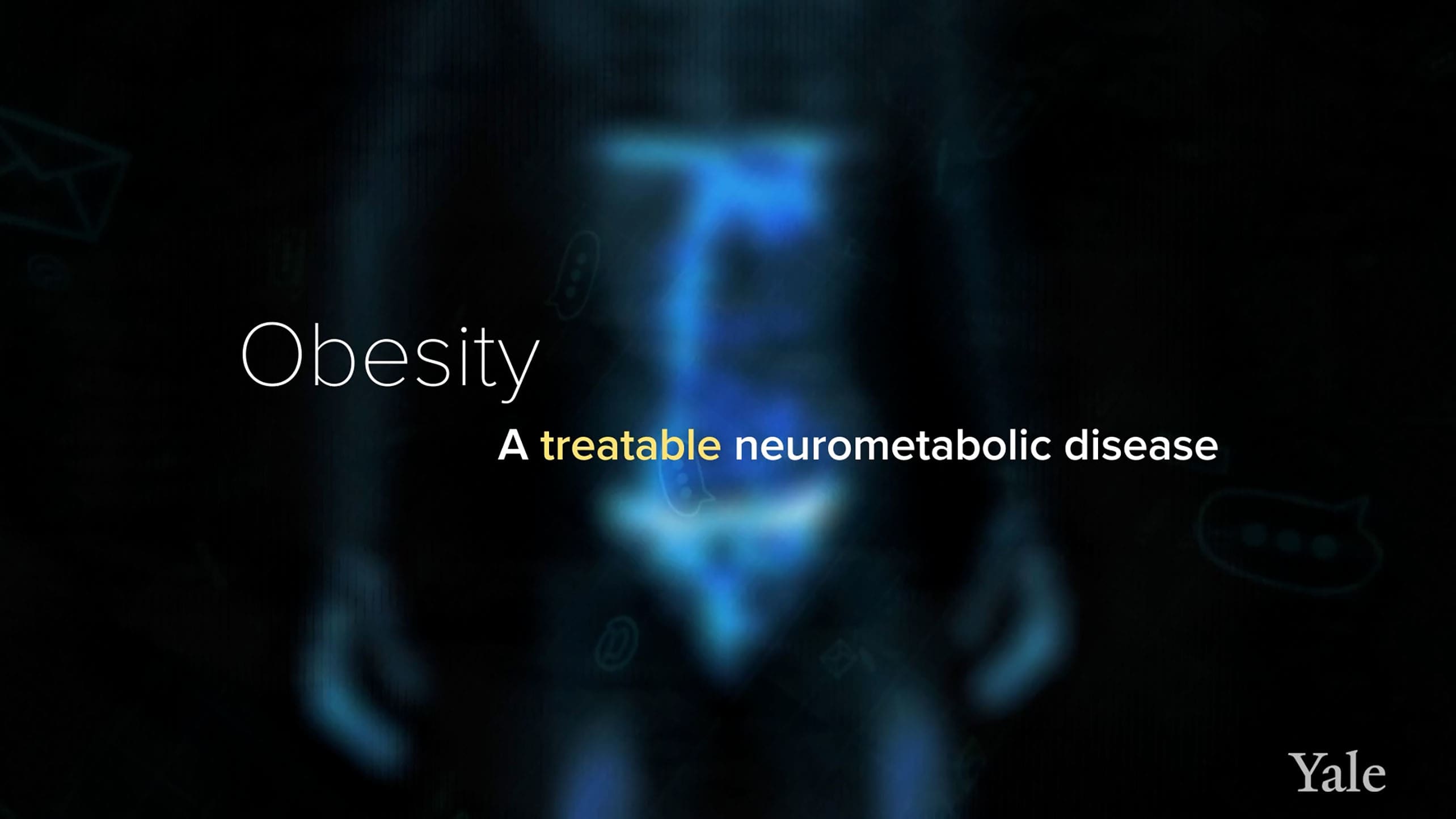 Title reads "Obesity - a treatable neurometabolic disease" 