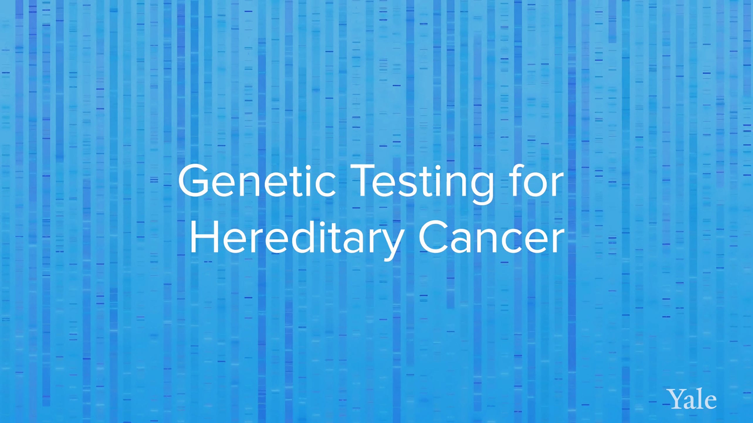 Genetic Screening for Cancer