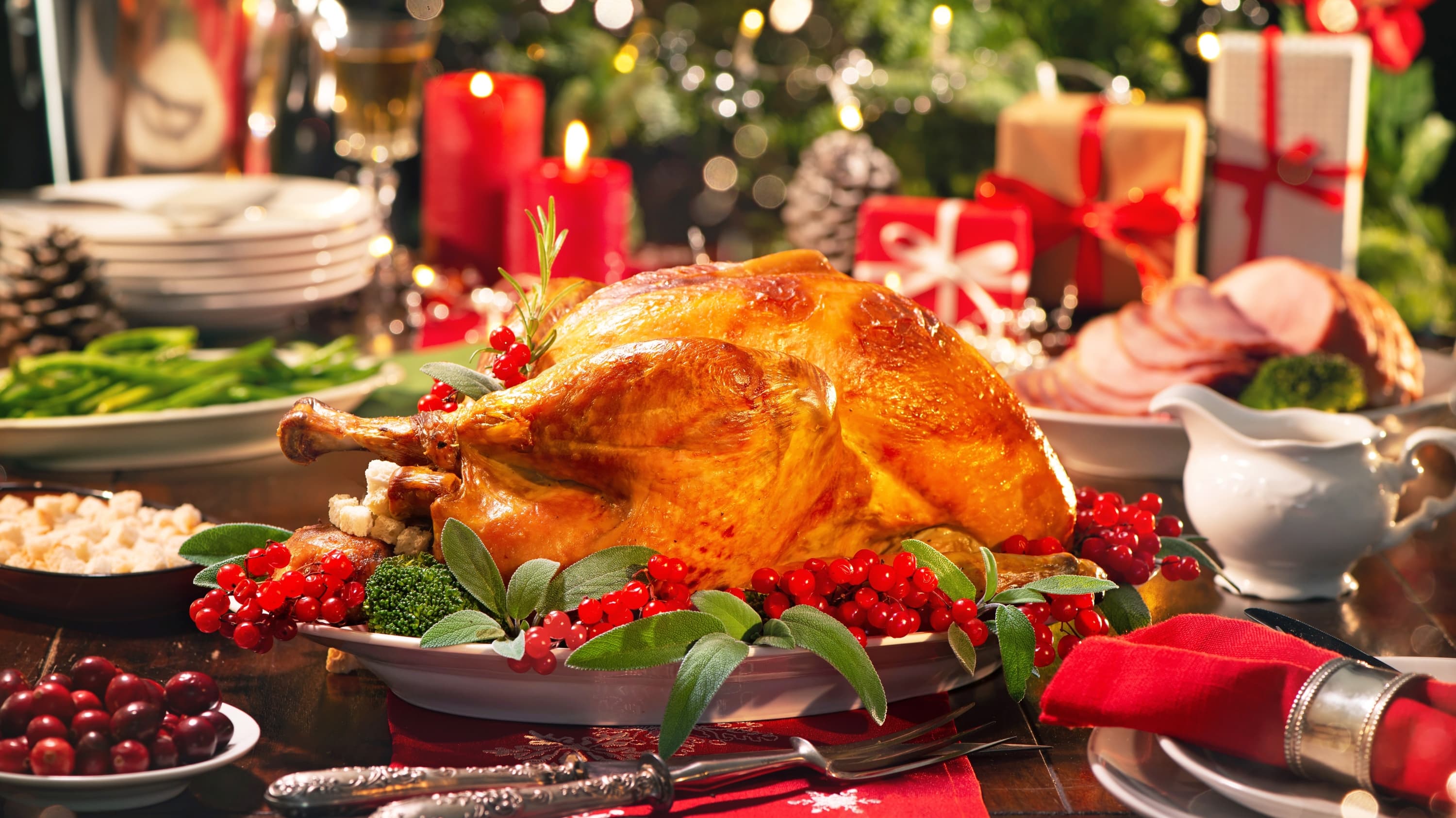 Holiday turkey dinner amid the COVID-19 pandemic