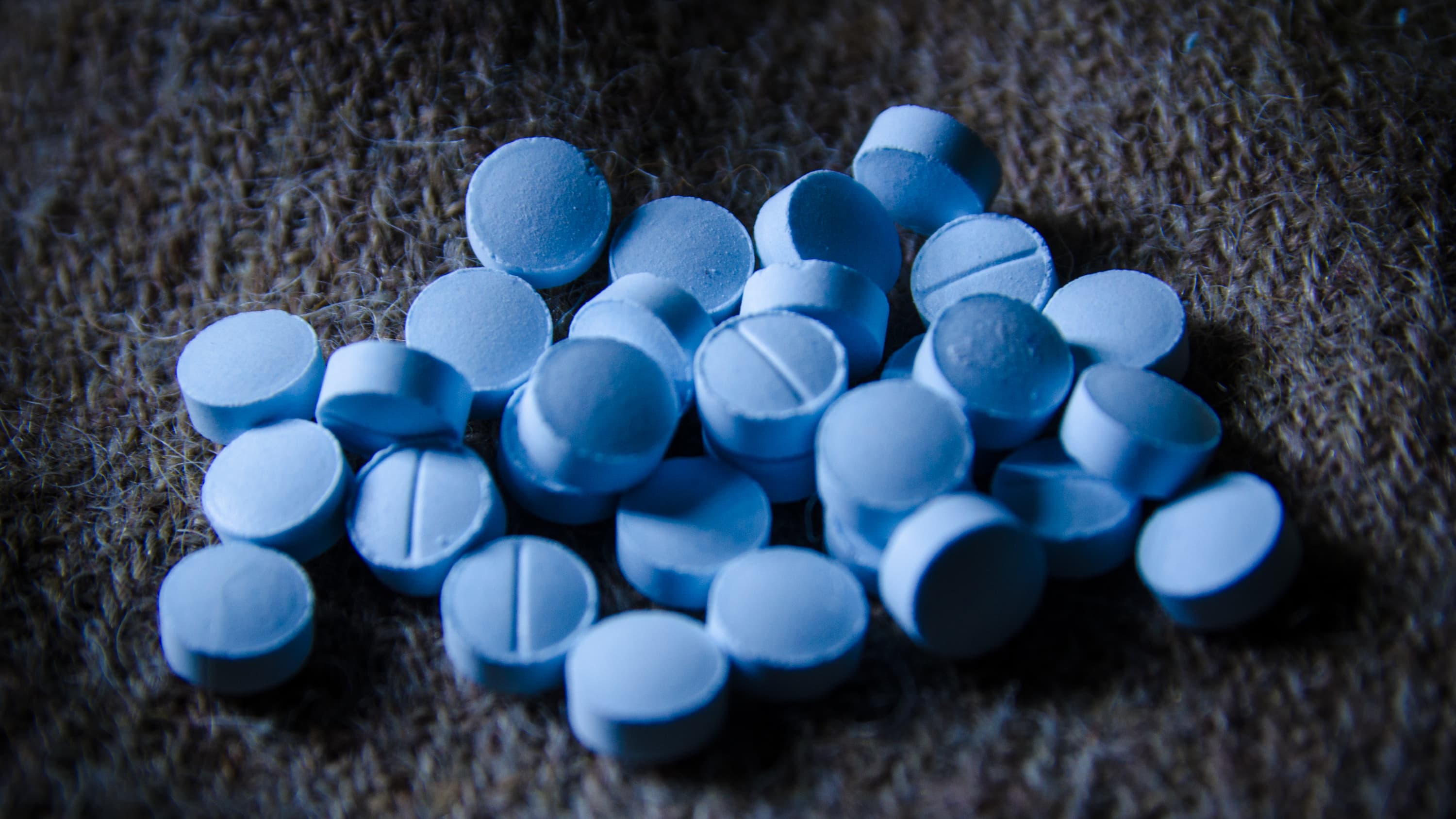 blue pills, diazepam, unknown brand, part of the growing Benzodiazepine crisis