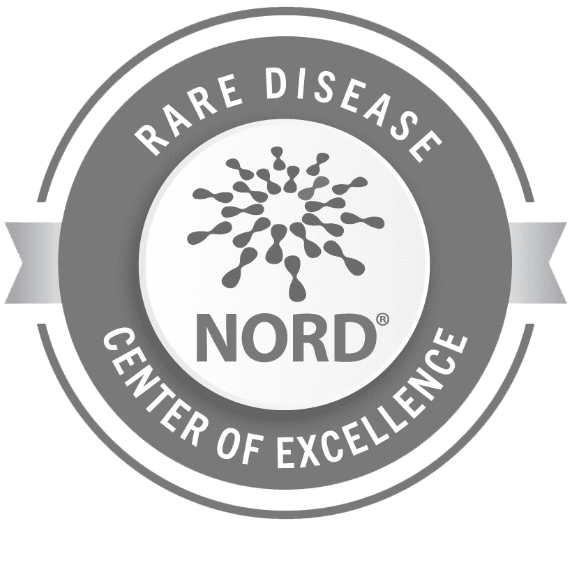 NORD - Rare Disease Center of Excellence badge