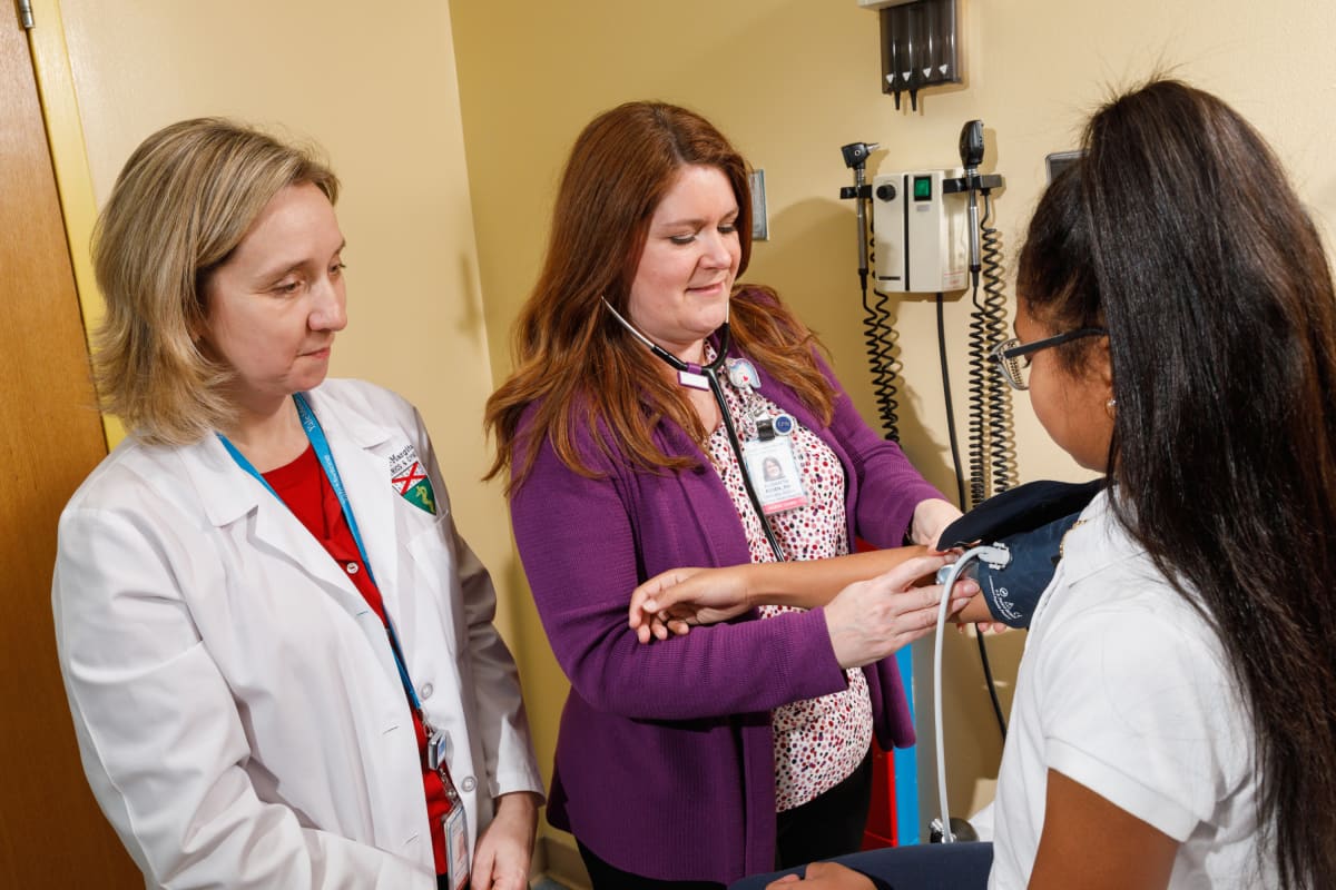 Teens at gynecologist When Do Teens Need a Gynecologist? > News > Yale Medicine