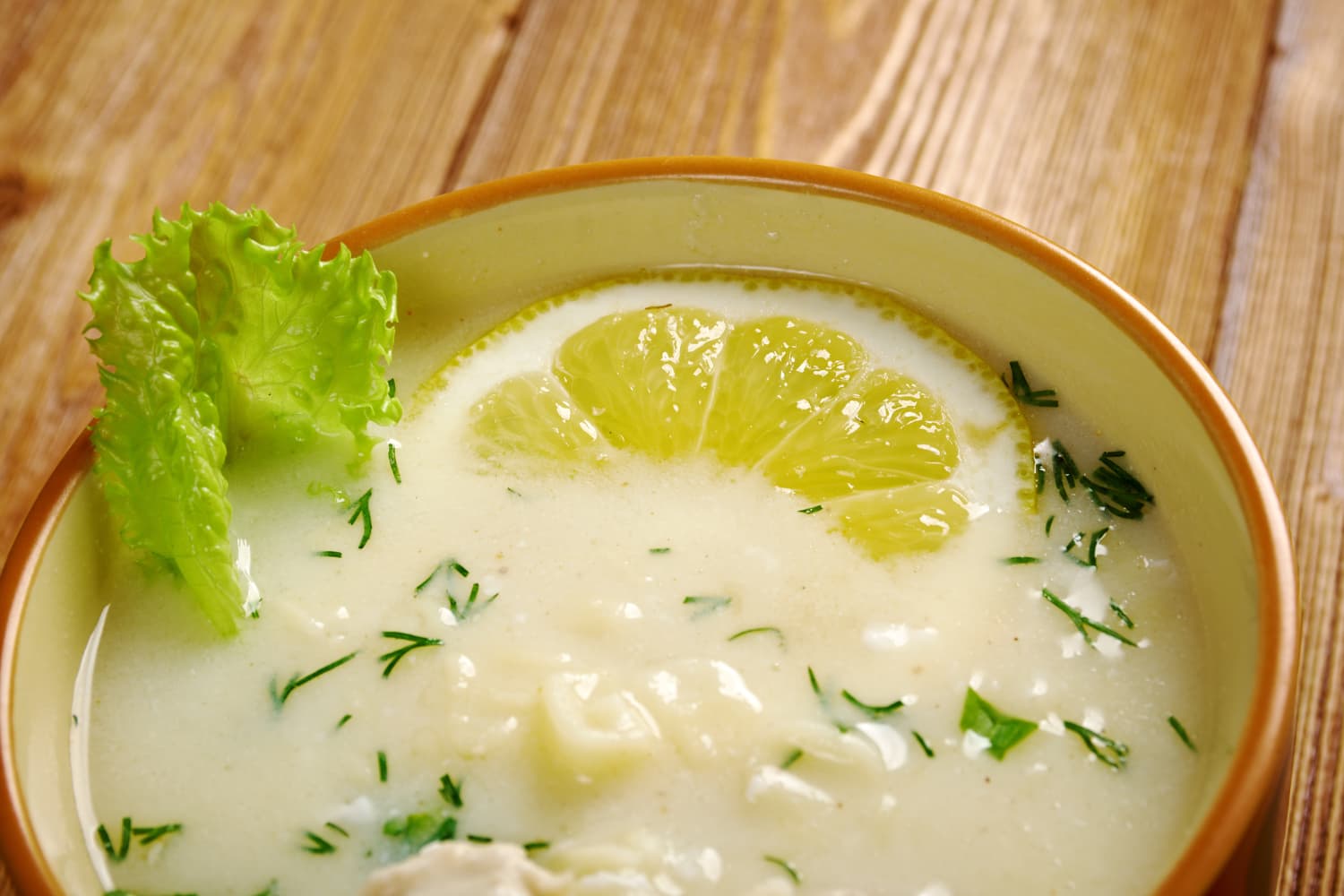 Lemon Egg Drop Soup