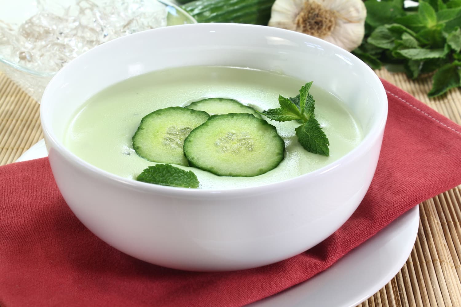 Cucumber soup