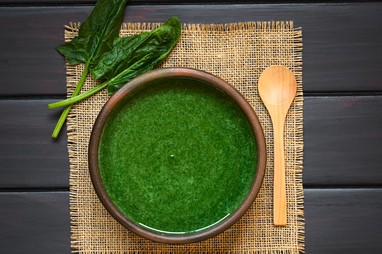 Cream of Spinach Soup