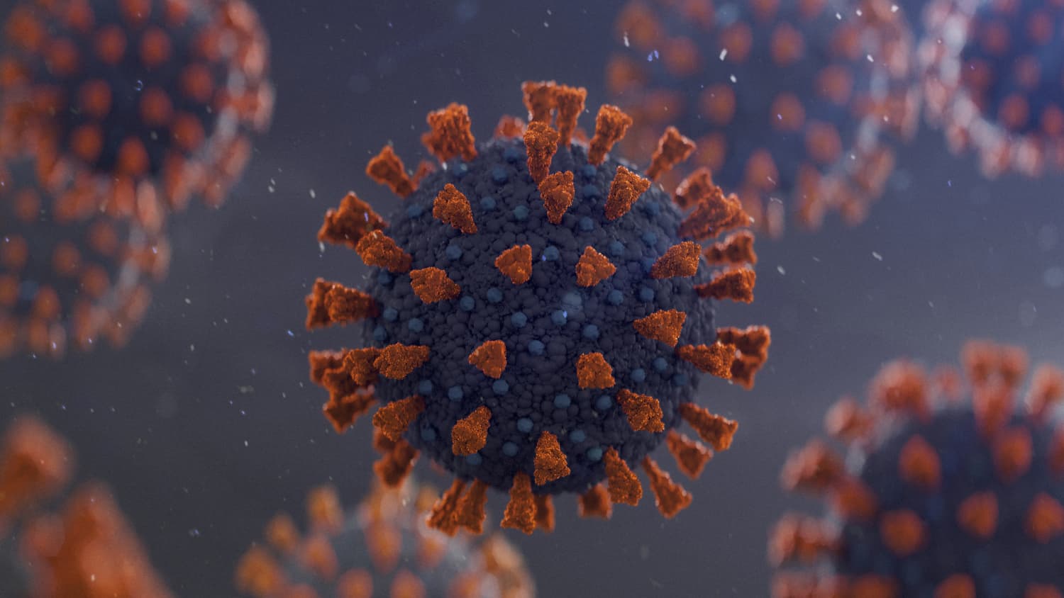illustration of FLiRT coronavirus strain