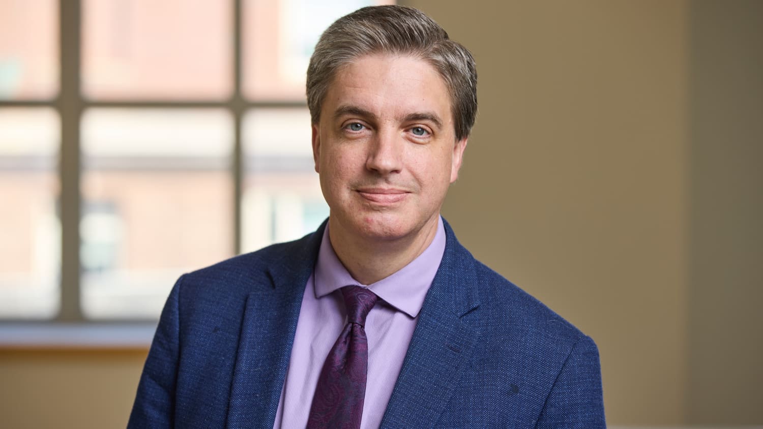 A portrait of Christopher Pittenger, MD, PhD, director of the Yale OCD Research Clinic