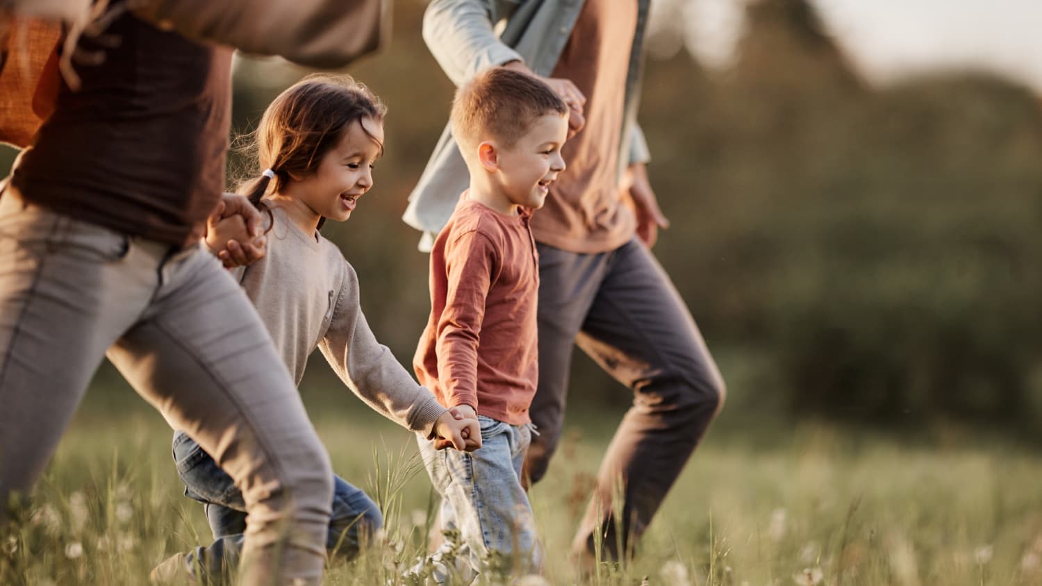 family with arrhythmias running in the grass