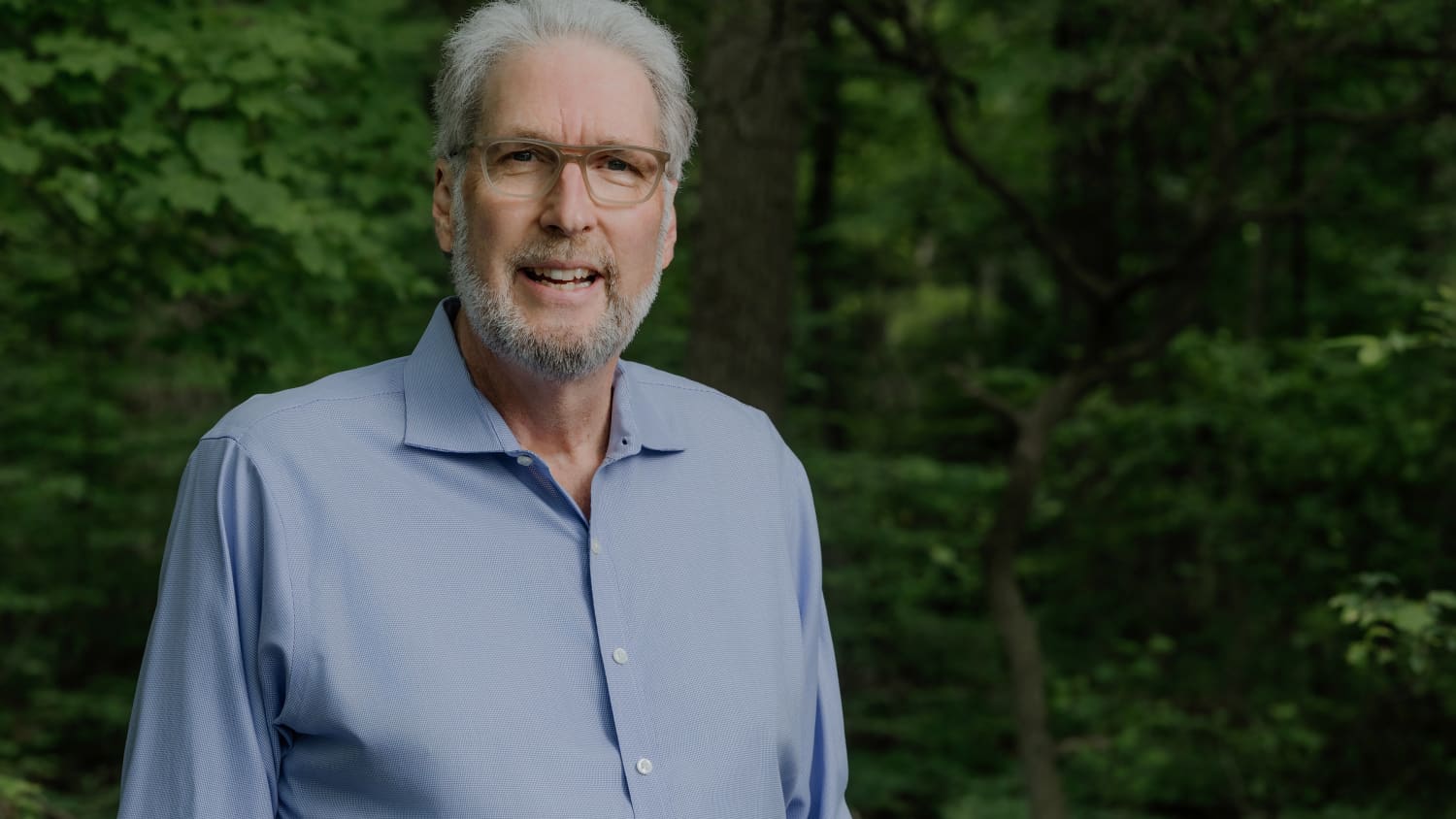 A man who was treated for lung cancer is now a cancer survivor.