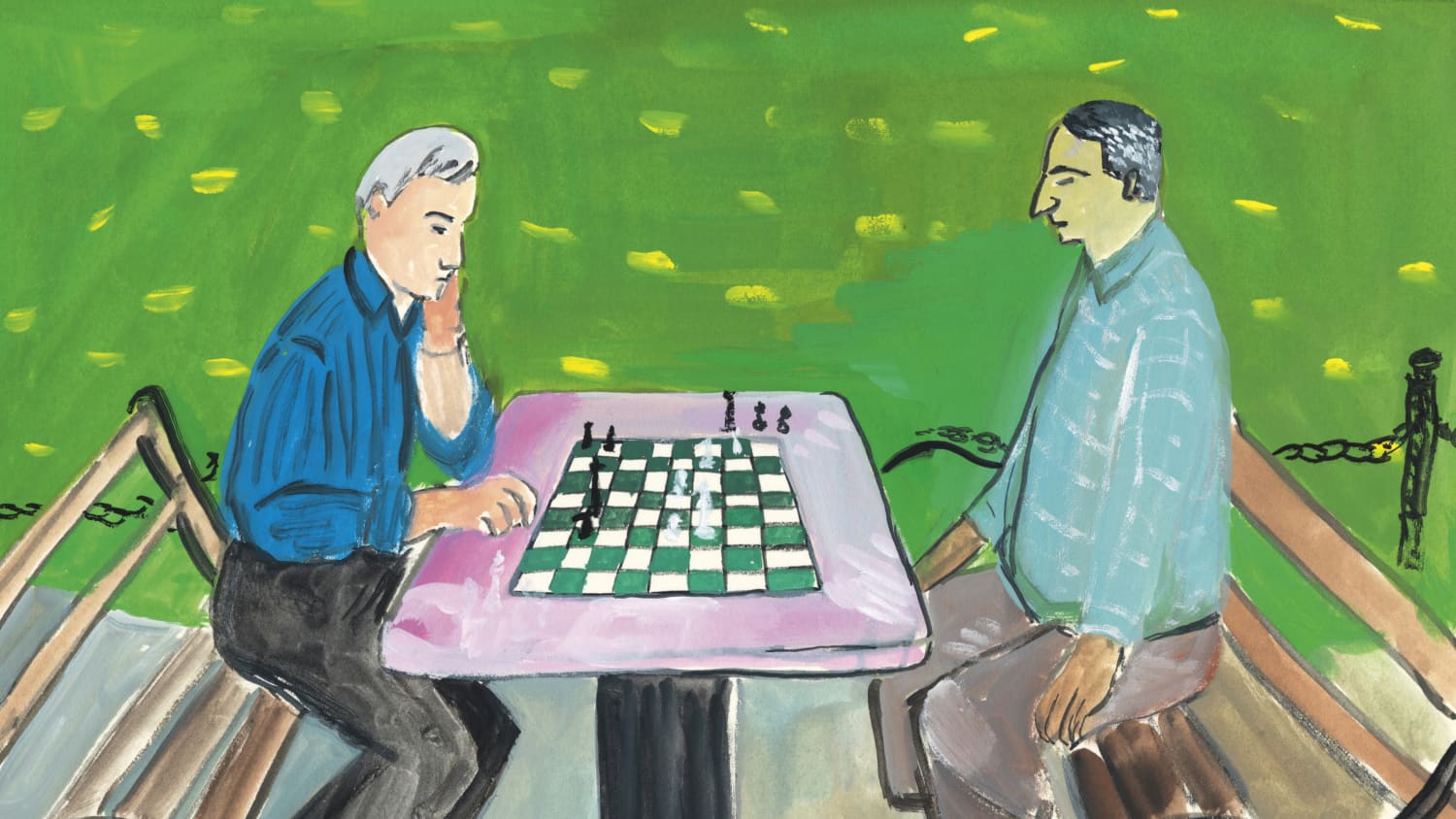People Playing Chess