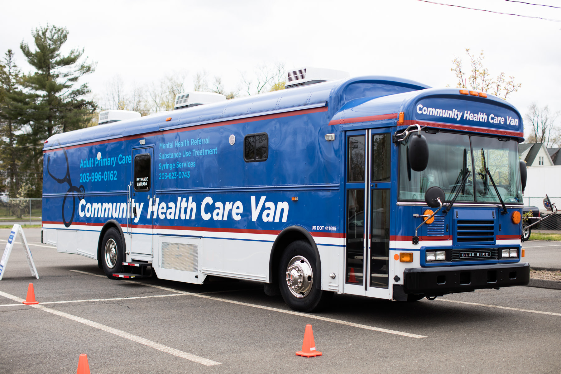 Community Health Care Van Serving the Underserved Community With New