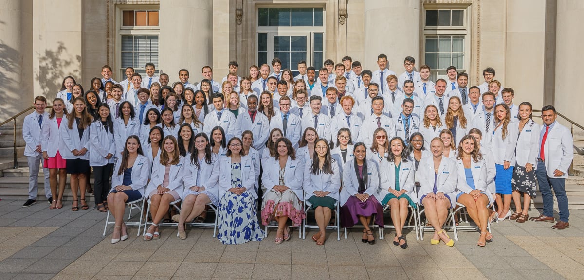 MD Class of 2026 at White Coat Ceremony