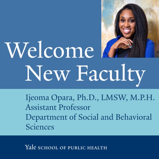 New YSPH Faculty Ijeoma Opara