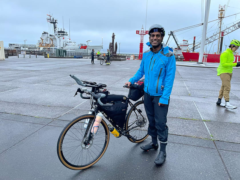 Baddam Completes 4,200mile Transamerica Bike Race
