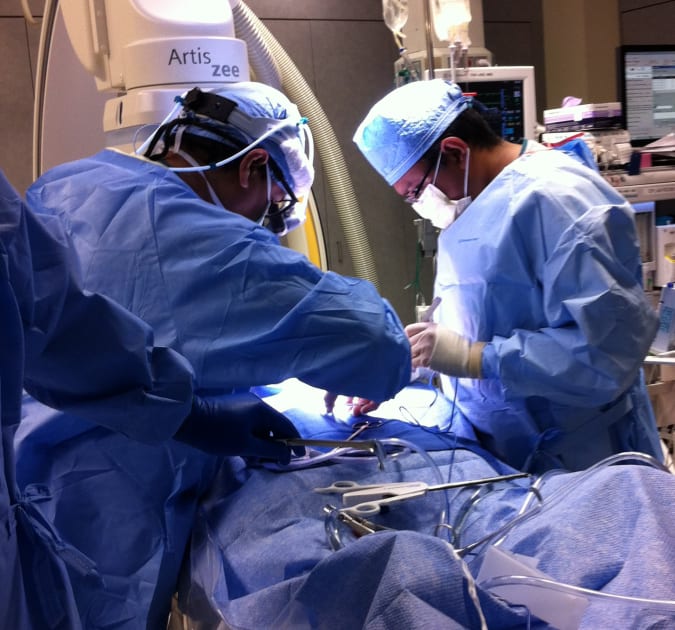 Yale physicians perform ecmo assisted vt ablations
