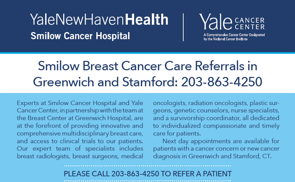 Smilow Breast Cancer Care Referrals in Greenwich and Stamford