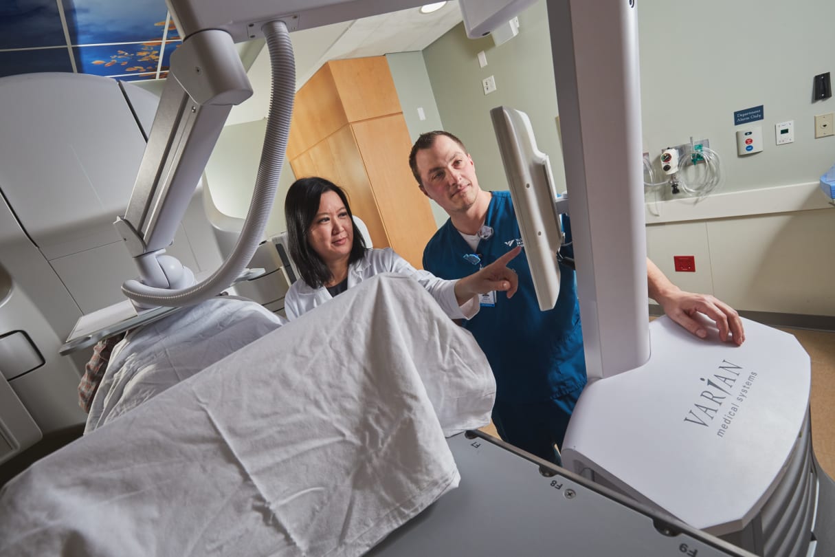 Faster radiation therapy schedules are available for some cancers. 