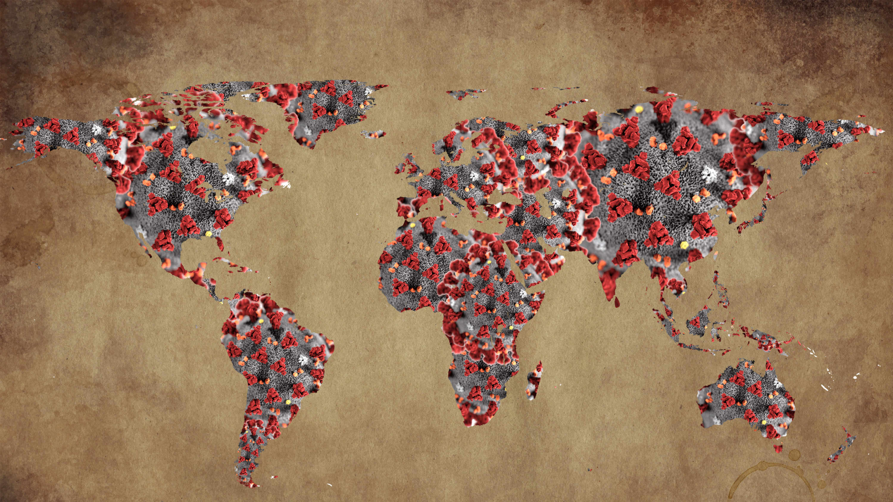 global map of coronavirus