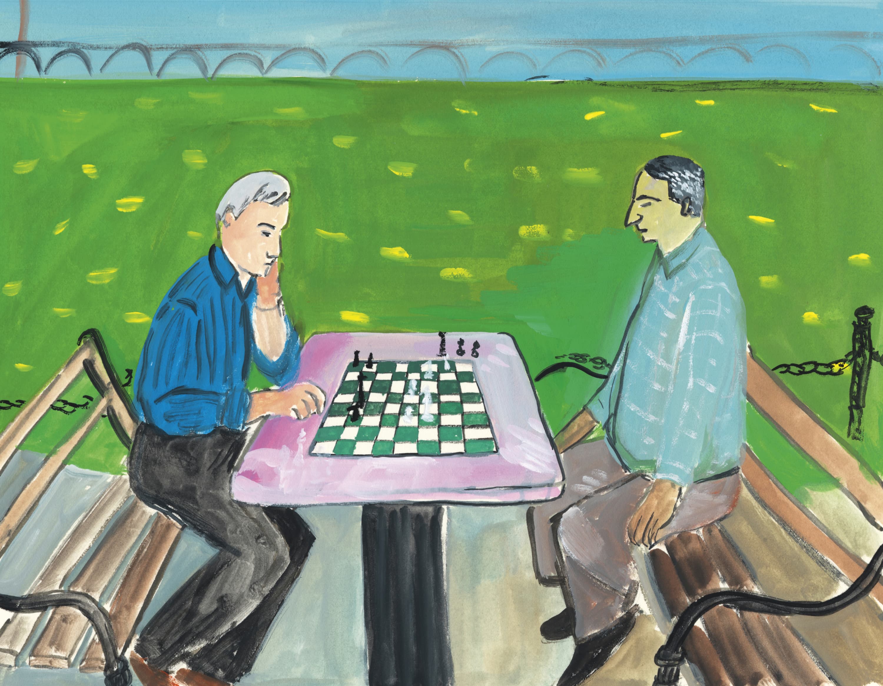 People Playing Chess