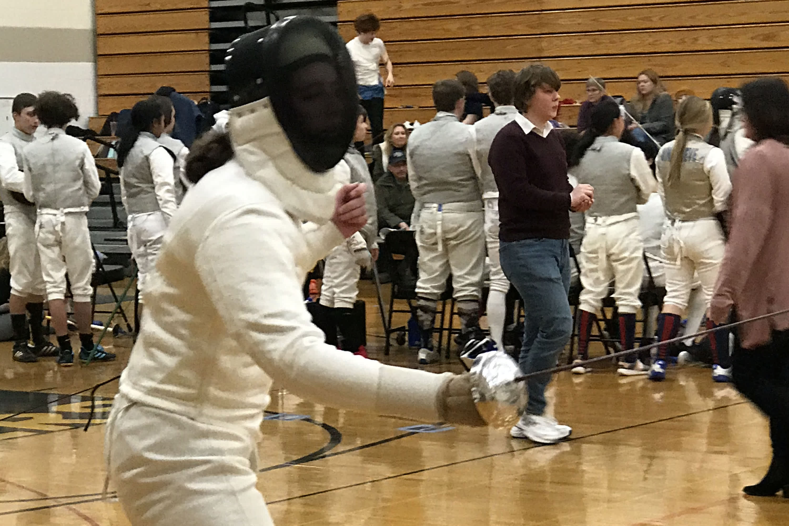 Sarah Swenson, fencing