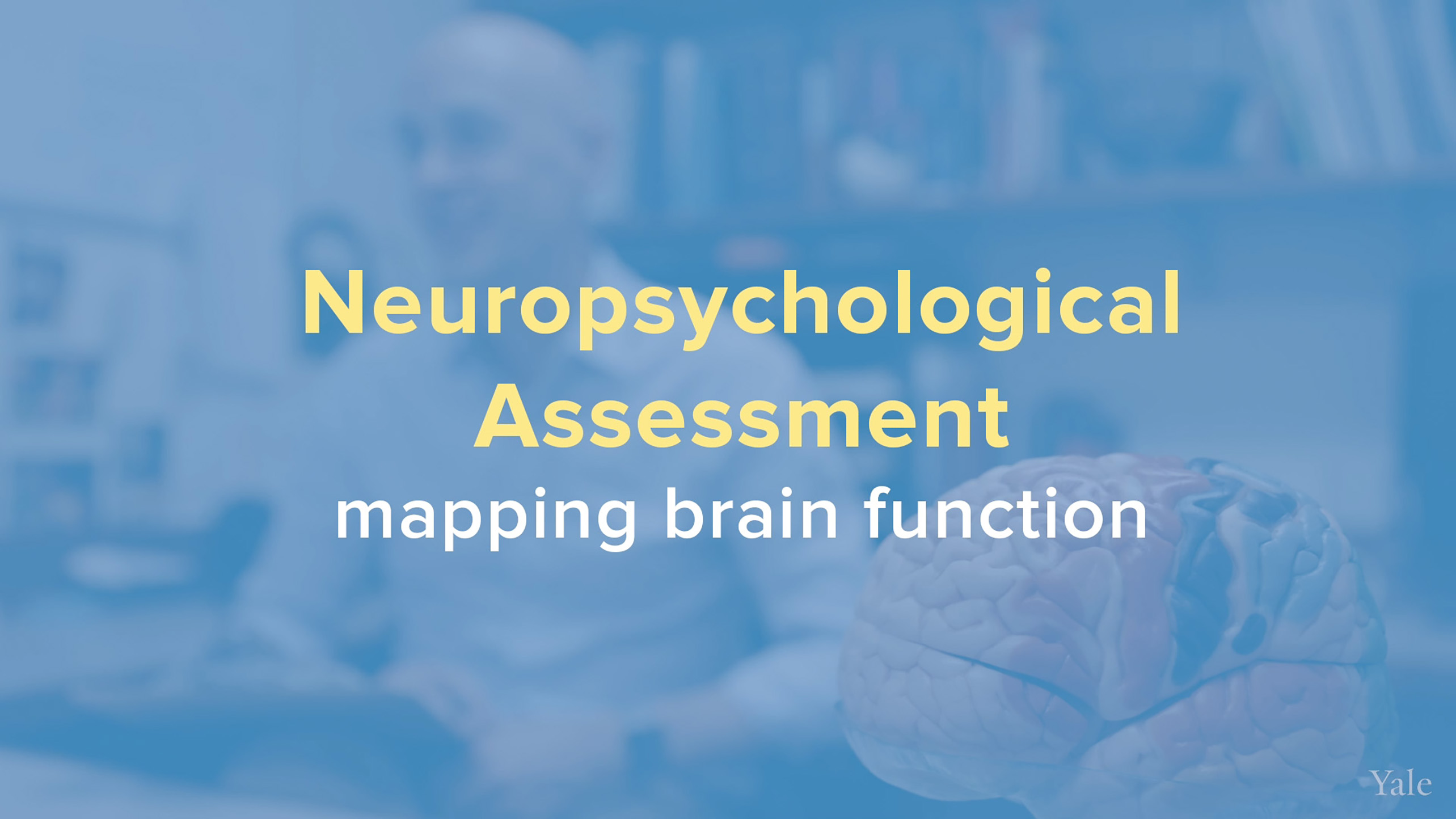 Poster for video What is a Neuropsychological Evaluation?