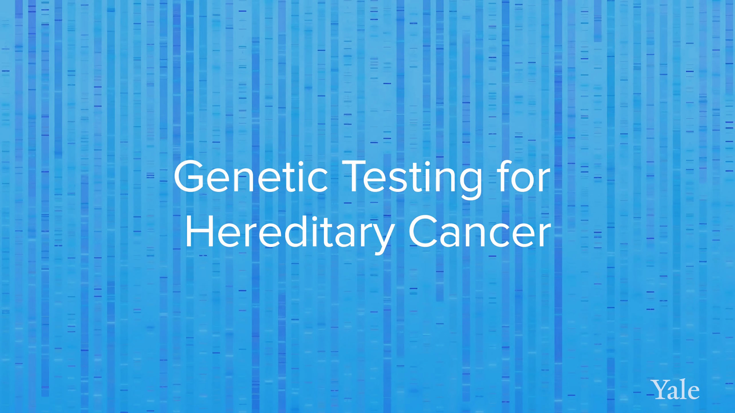 Poster for video What Is Genetic Testing for Hereditary Cancer? 