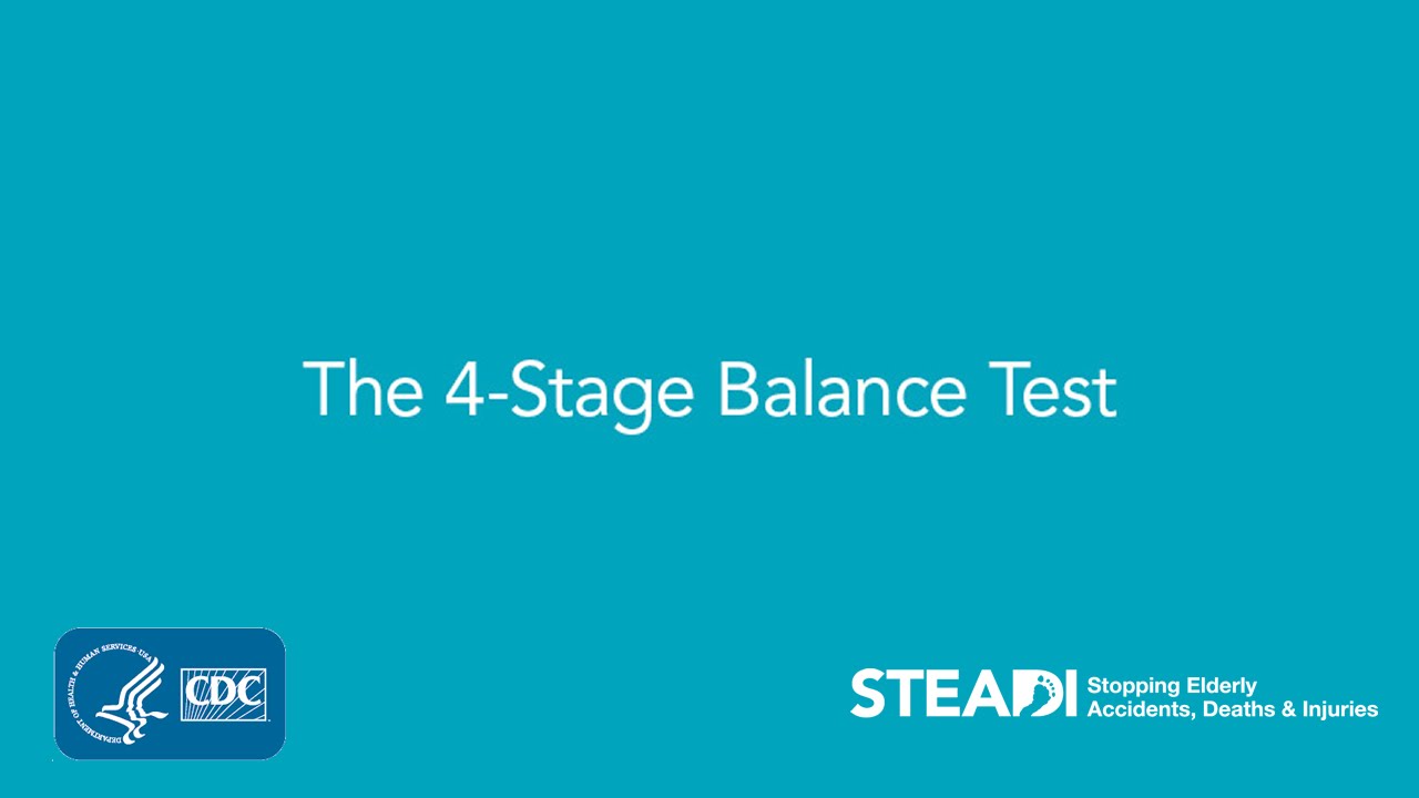 The 4-Stage Balance Test | Yale School of Medicine