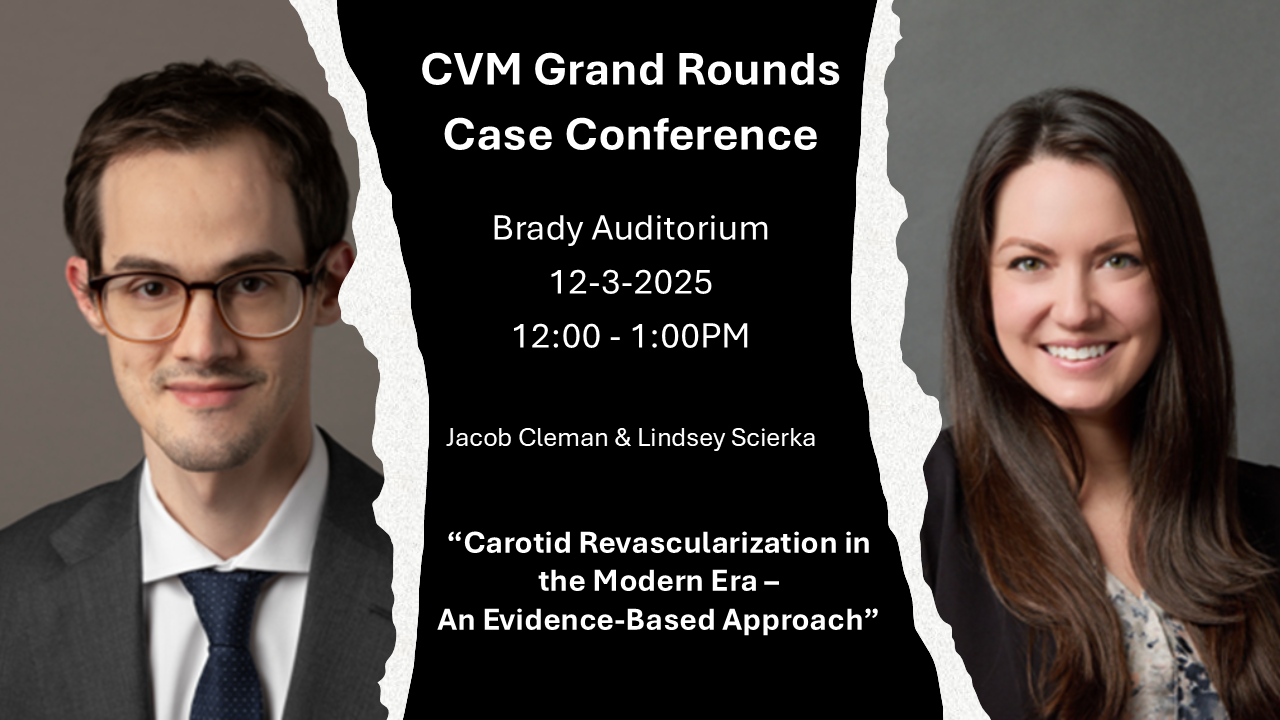 CVM Grand Rounds December 3, 2025 | Yale School of Medicine