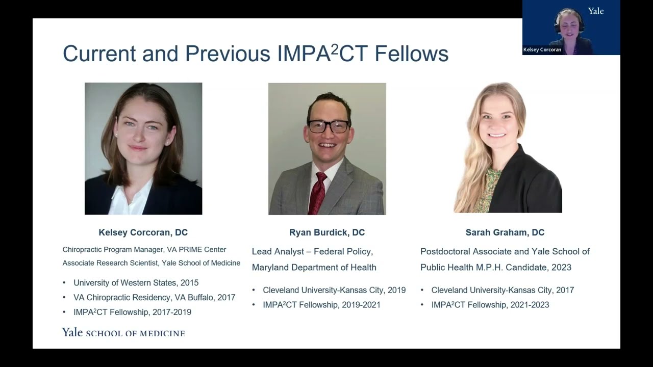 Yale's IMPAACT Fellowship - Informational Session | Biomedical ...