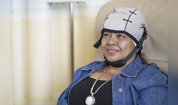 Cooling caps help cancer patients keep hair during chemotherapy